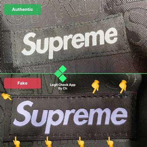 how to spot fake supreme shoulder bag ss18|check if your supreme bag is real.